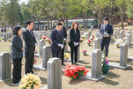 광복 80주년 과학기술인 유공자 참배