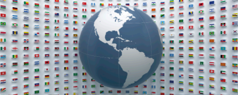 글로벌 이슈를 과학으로 해결하기 위하여 과학외교 정상회의에 참여한 다양한 국가 사진