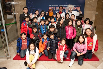 2013 크리스마스과학콘서트 단체 사진